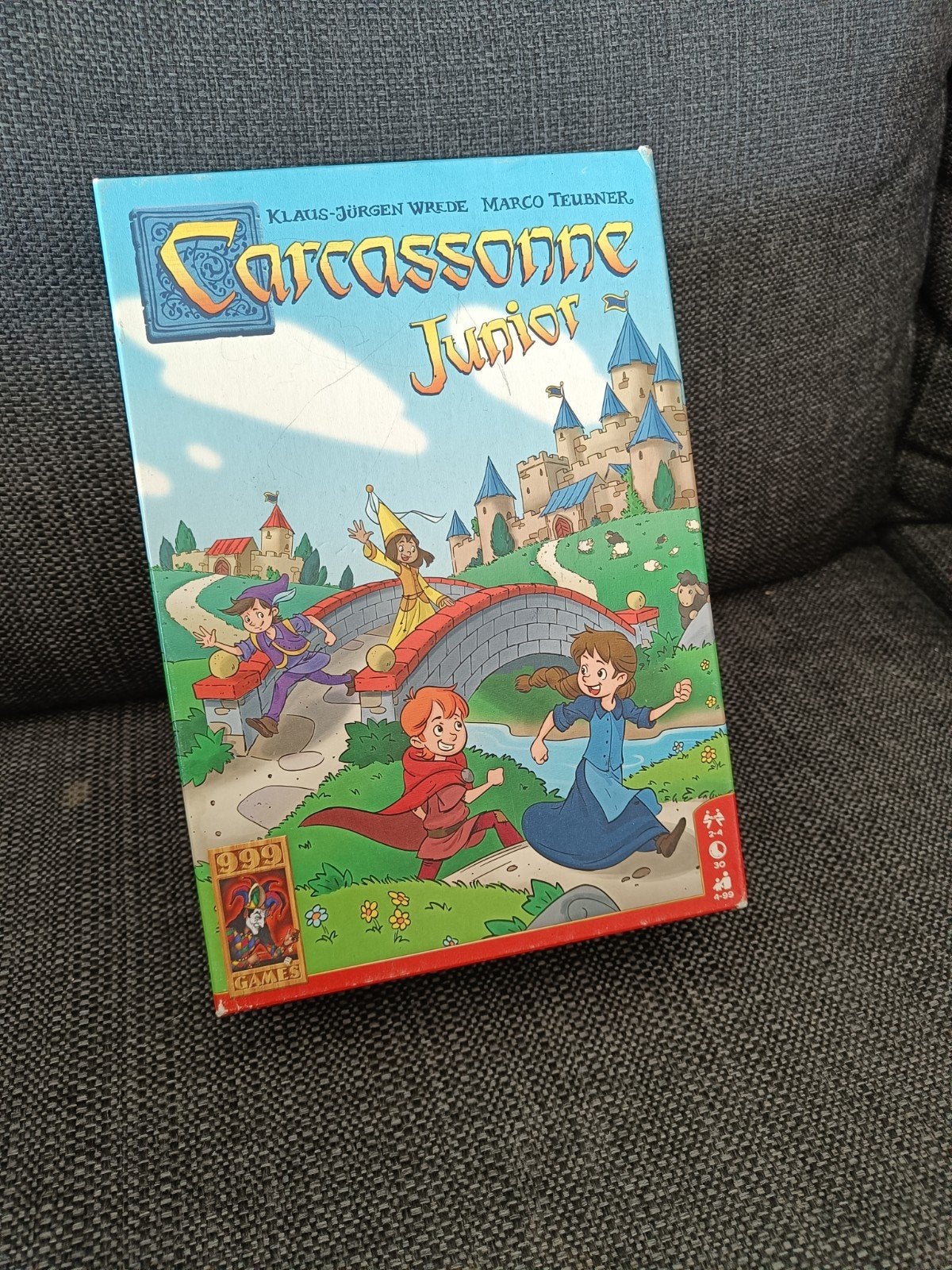 Carcassonne Junior bordspel - Zo goed als nieuw, Een of twee spelers, Ophalen of Verzenden, Zo goed als nieuw, 999 Games
