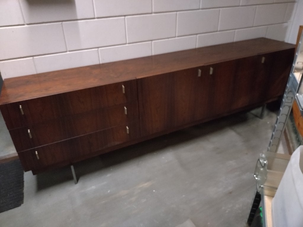 Vintage Palisander Dressoir - Jaren '60 Design, Ophalen, Gebruikt, Vintage, Mid-century modern, 200 cm of meer