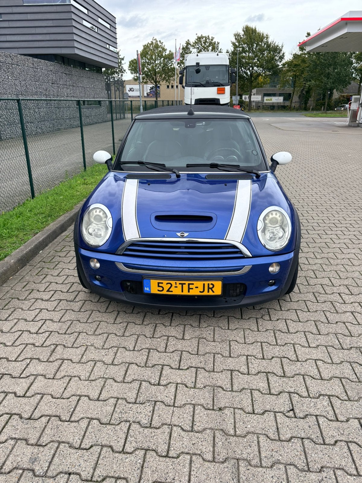 Mini 1.6 16V Cooper S Cabrio 2006 Blauw, Auto's, Voorwielaandrijving, 4 cilinders, Cabriolet, Handgeschakeld