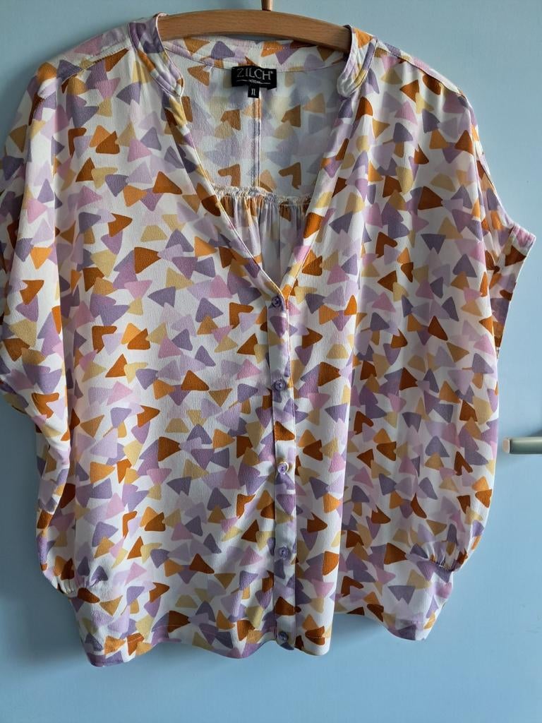 ZILCH ruim vallende blouse XL, Overige kleuren, Maat 42/44 (L), Ophalen of Verzenden, Zo goed als nieuw