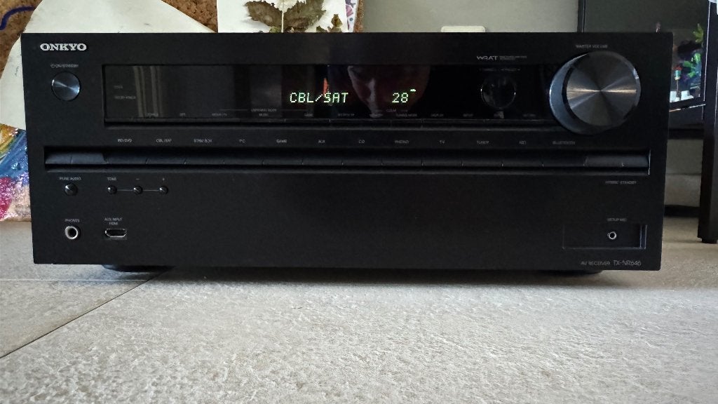 Onkyo TX-NR646 AV-REVEIVER, Ophalen, Gebruikt, 120 watt of meer, Onkyo