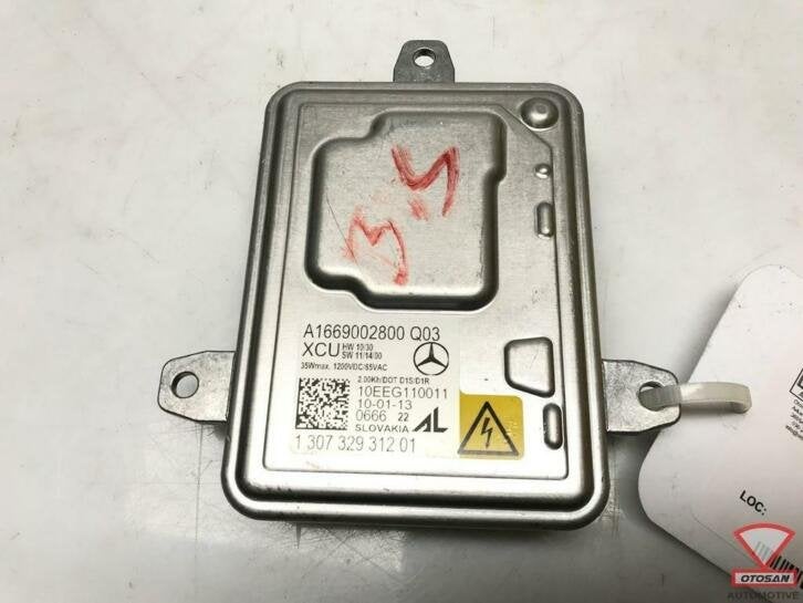 mercedes a b c e s cla xenon module starter a1669002800 501, Gebruikt, Mercedes-Benz AG, Mercedes-Benz, Ophalen of Verzenden