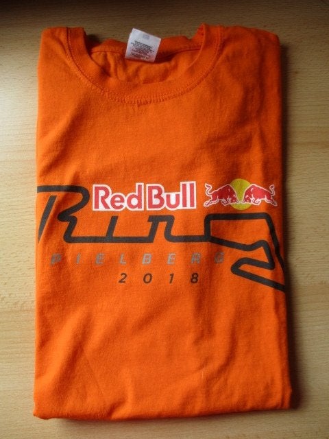 Red Bull shirt Red Bull Ring Spielberg 2018 oranje maat XL, Ophalen of Verzenden, Zo goed als nieuw, Buitenlandse clubs, Shirt