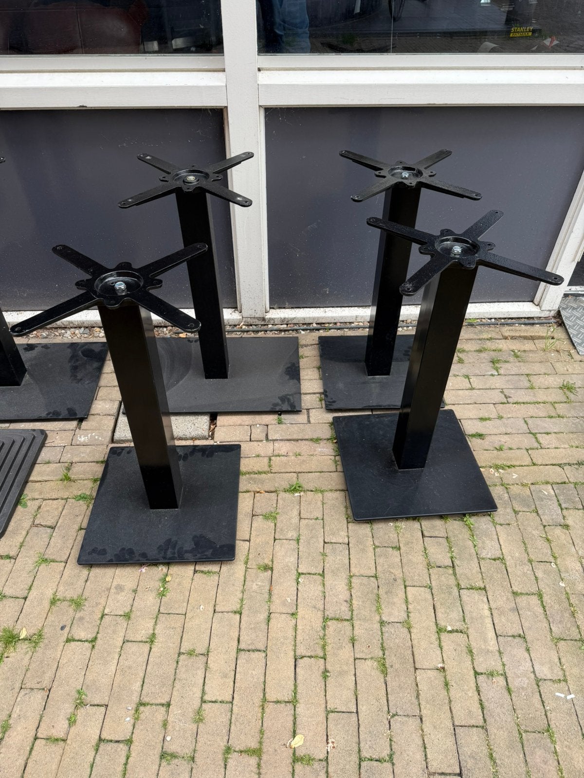 Gratis!!! tafelbladen/ onderstellen in diverse afmetingen, Ophalen, Gebruikt, 100 tot 150 cm