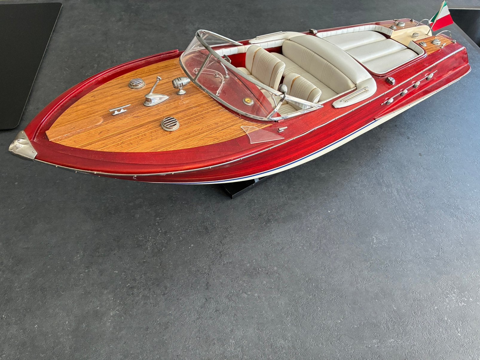 Modelbouw Riva Aquarama (85cm), Verzenden, Gebruikt, Groter dan 1:32, Overige merken
