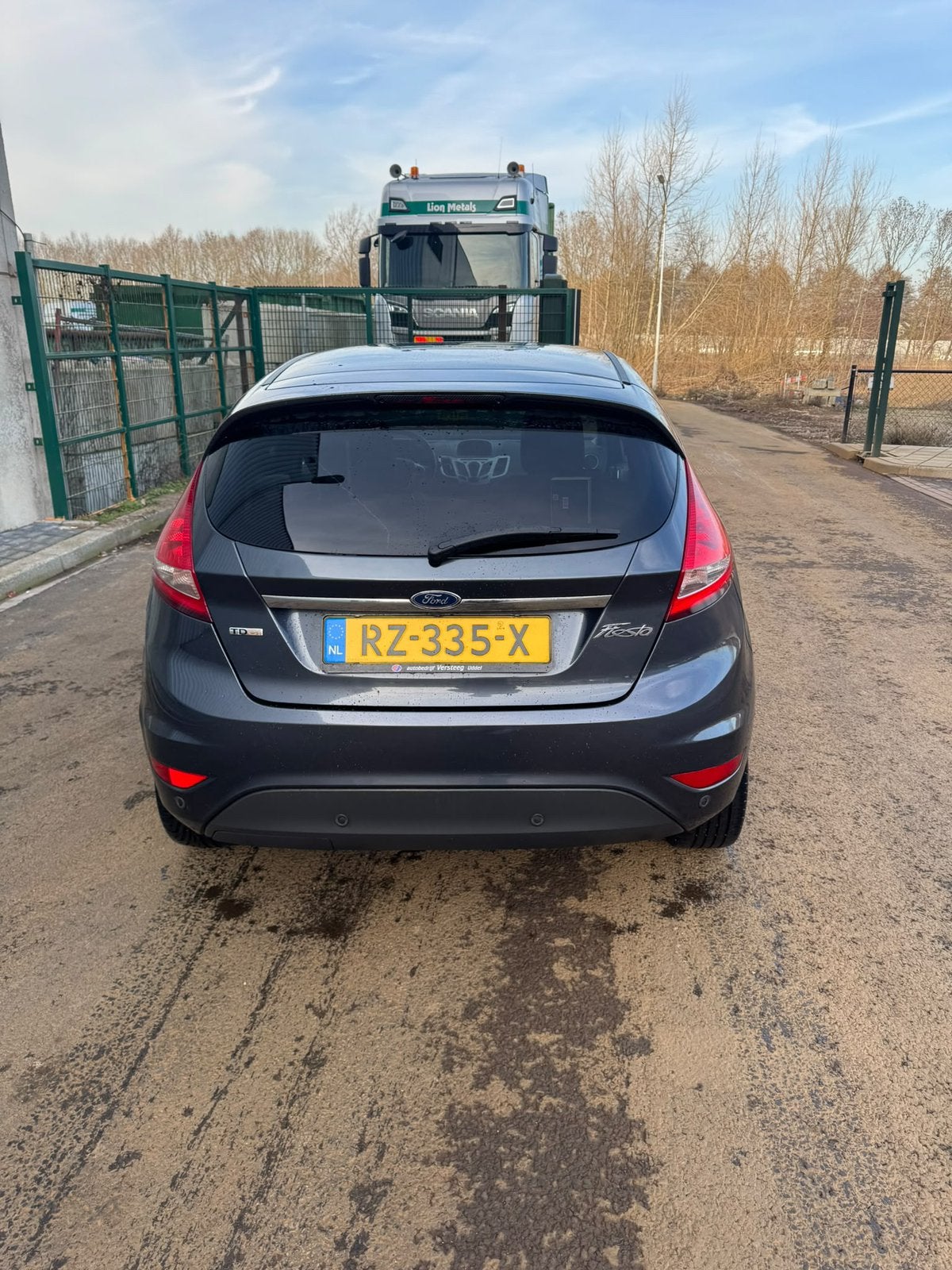 Ford Fiësta 1.6 Tdci 66KW 5DR 2009 Grijs, Auto's, Voorwielaandrijving, 750 kg, 4 cilinders, 96 €/maand