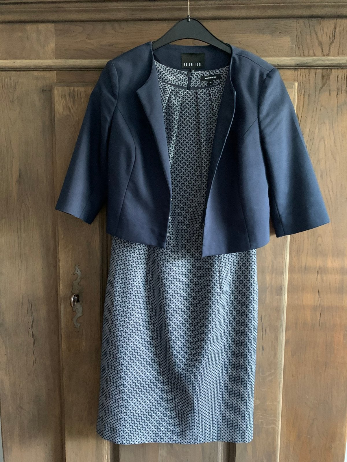 Jurk More&More mt 36 bolero No one else mt 36 donker blauw, Ophalen of Verzenden, Zo goed als nieuw