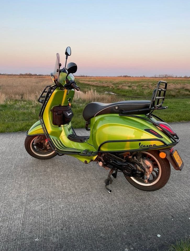 Vespa sprint, Ophalen, Maximaal 45 km/u, Vespa S, Zo goed als nieuw