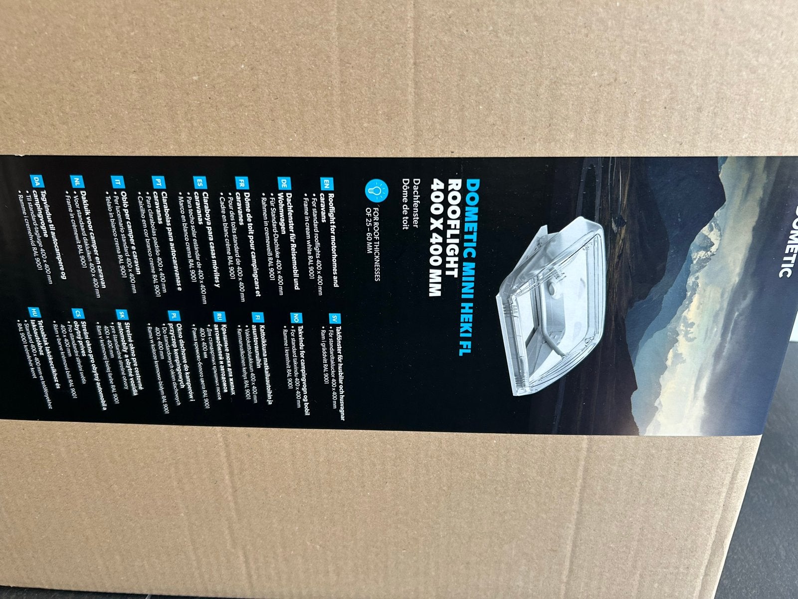NIEUW Dometic Mini Heki FL 40x40 dakluik - zonder ventilatie, Ophalen of Verzenden, Nieuw