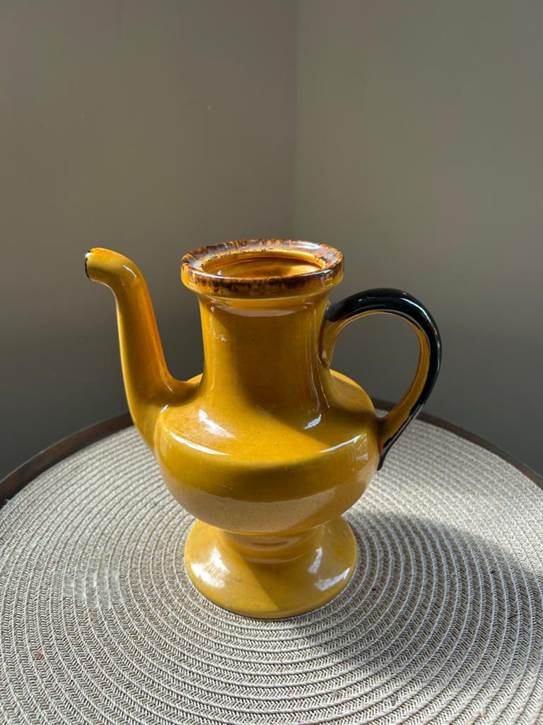 Vintage Belgische kan 'Florence', Poterie Lorrain (ca. 1960), Antiek en Kunst, Antiek | Keramiek en Aardewerk, Ophalen of Verzenden