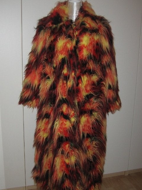 Te koop aangeboden: Damesmantel Handgemaakt Eigen ontwerp , Maat 38/40 (M), Carnaval, Nieuw, Ophalen of Verzenden