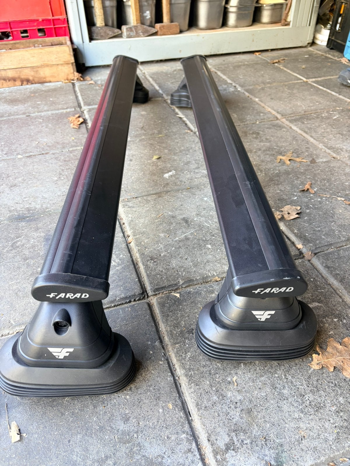 Aerodynamische dakdrager Farad Opel Corsa E 3/5D 2015-2019, Auto diversen, Dakdragers, Ophalen, Zo goed als nieuw