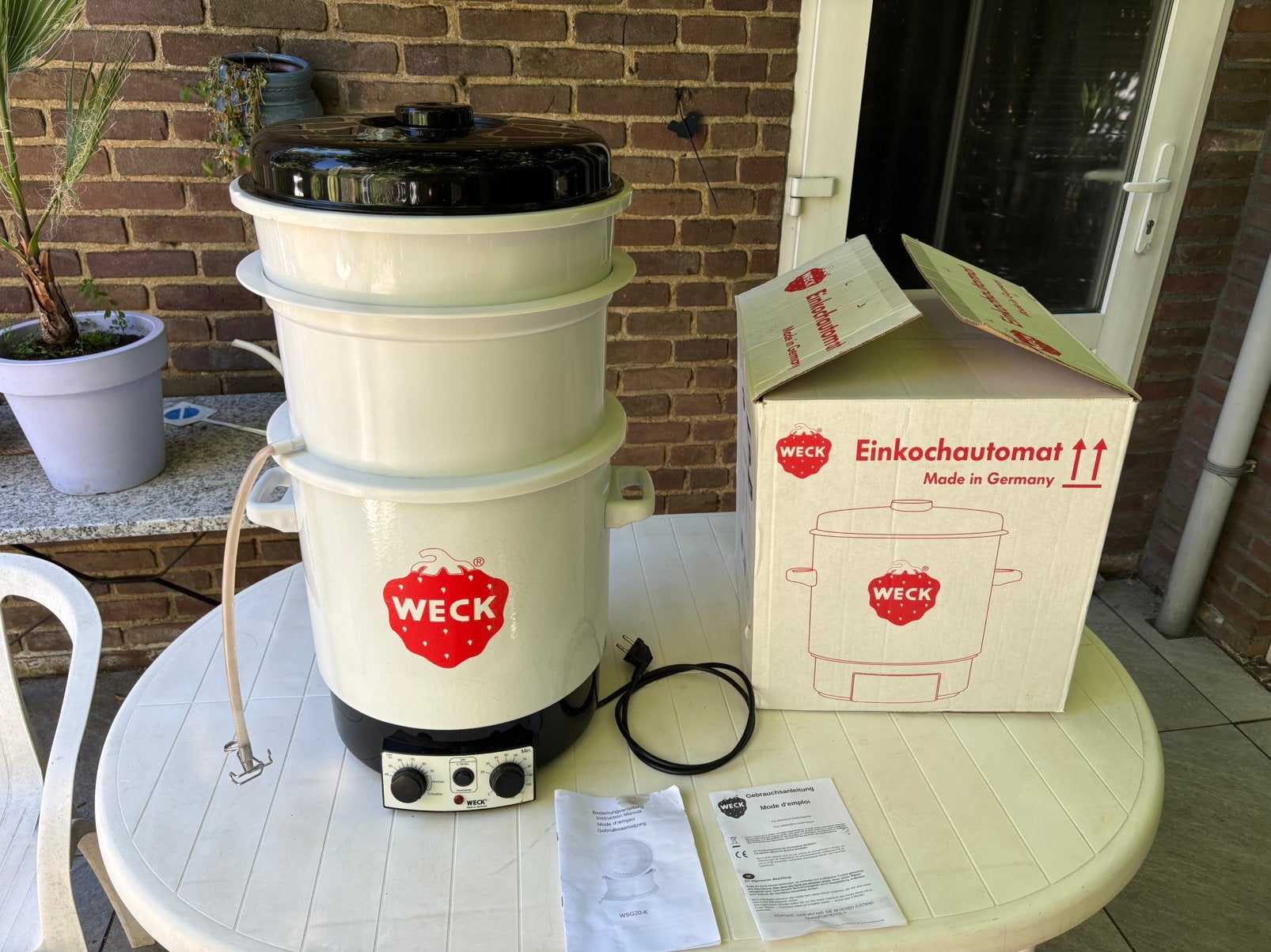 Weck Inmaakketel met Ontsapper, Ophalen, Zo goed als nieuw