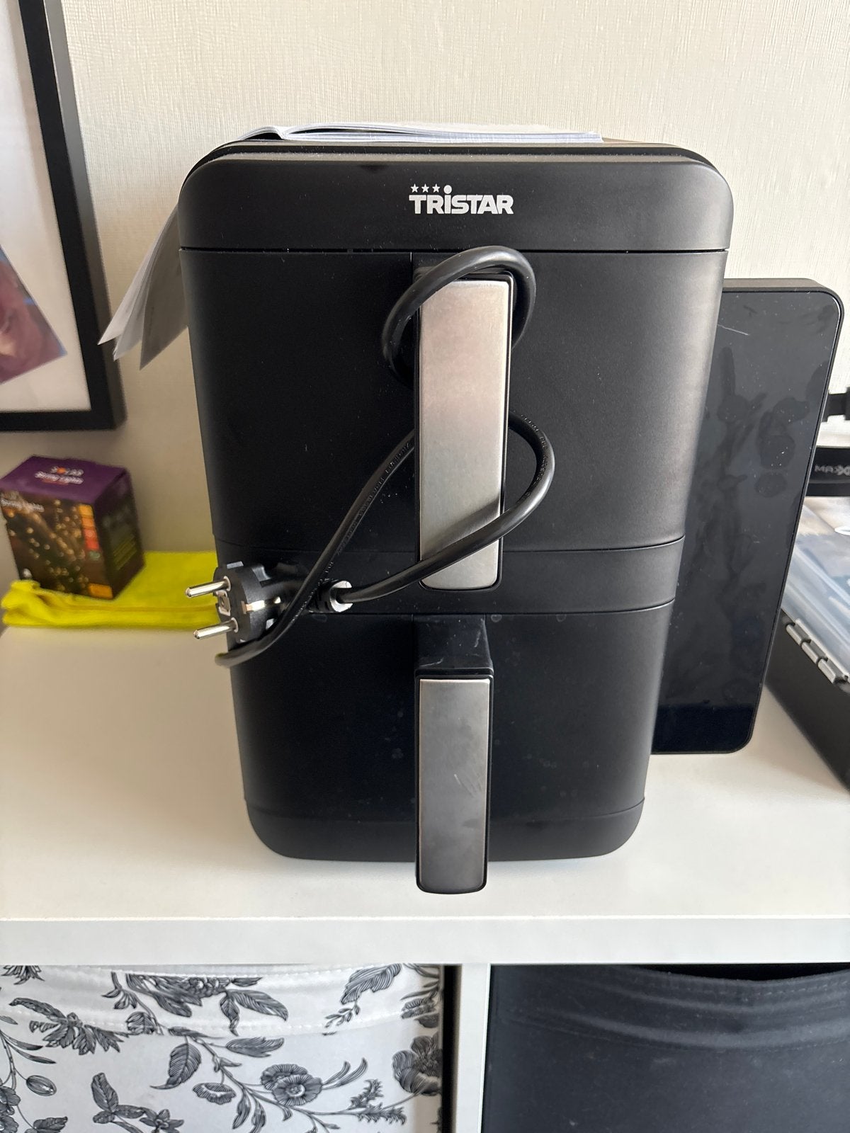 Tristar Stack Airfryer FR-9074 - Zo goed als nieuw, Ophalen of Verzenden, Nieuw, Airfryer, 1000 t/m 1499 gram