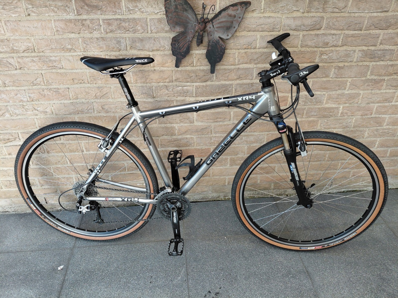 Gravelbike Mountainbike Gazelle xr4, Ophalen, Zo goed als nieuw, Meer dan 20 versnellingen, Gazelle
