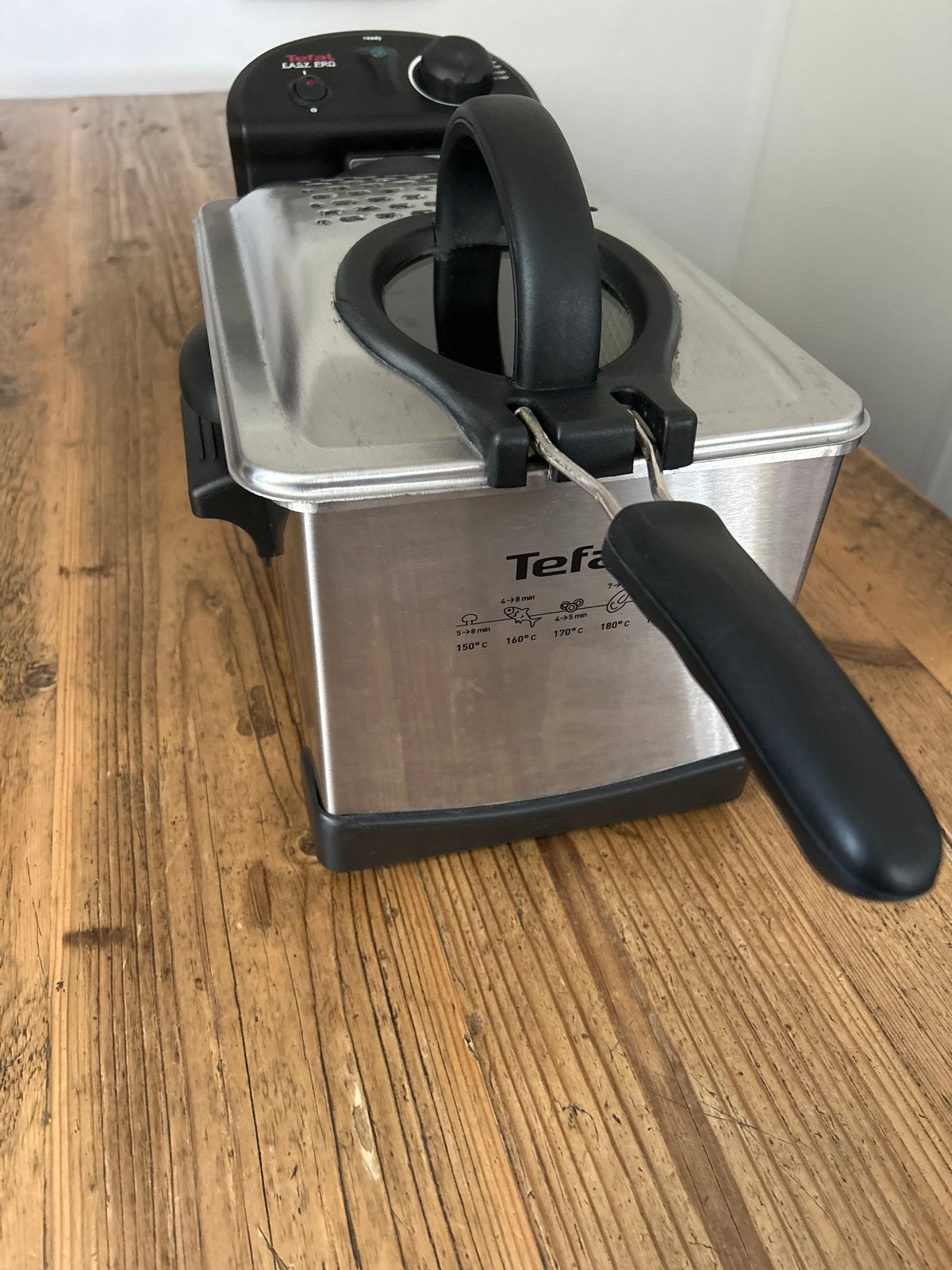 Tefal Easy Pro Friteuse - Gebruikt maar werkt perfect, 2 tot 3 liter, Ophalen, Gebruikt, Uitneembare binnenpan