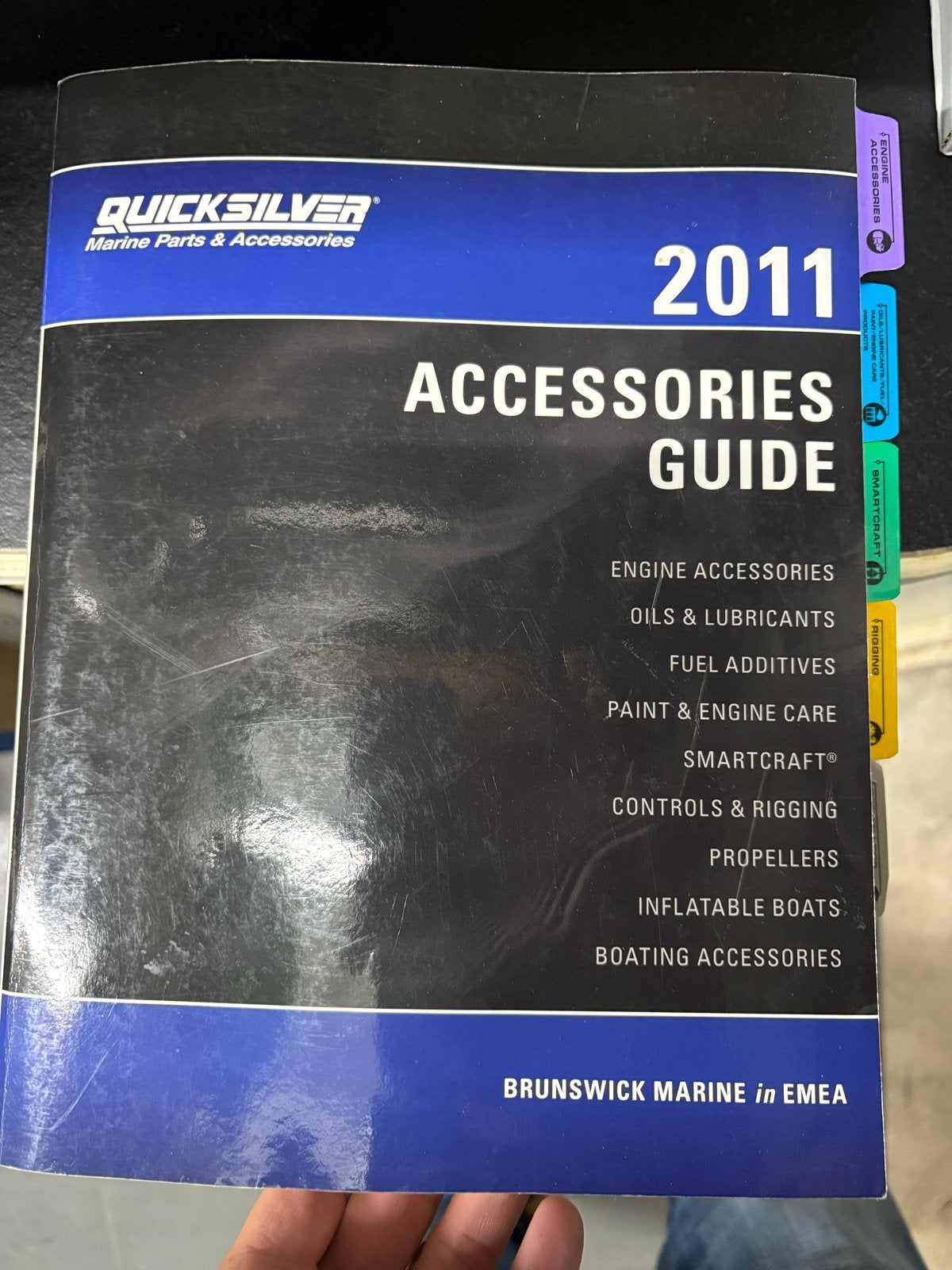 Quicksilver Marine Parts & Accessories Gids 2011, Watersport en Boten, Ophalen of Verzenden, Zo goed als nieuw, Boek of Waterkaart