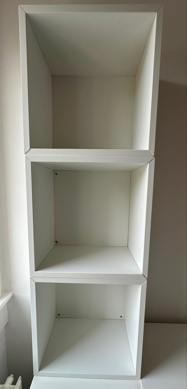 Witte modulaire kubus kasten - Set van 3, Ophalen, Minder dan 50 cm, Gebruikt, 100 tot 150 cm