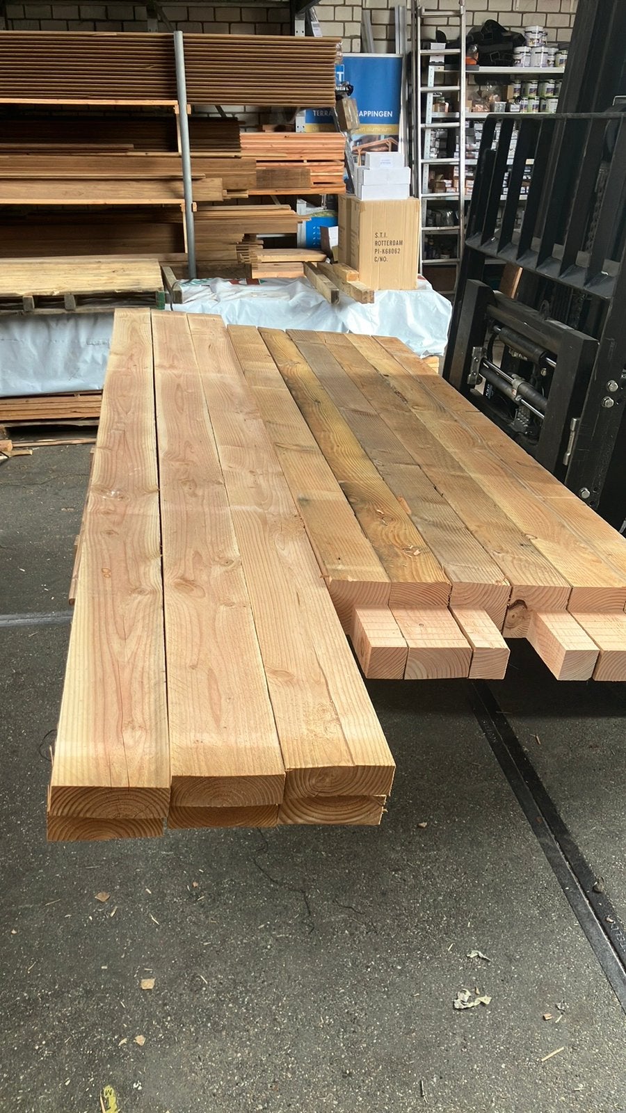 carport veranda 300x600cm met schoonheidsfoutje basis pakket, Ophalen, Zo goed als nieuw, 250 cm of meer, Palen