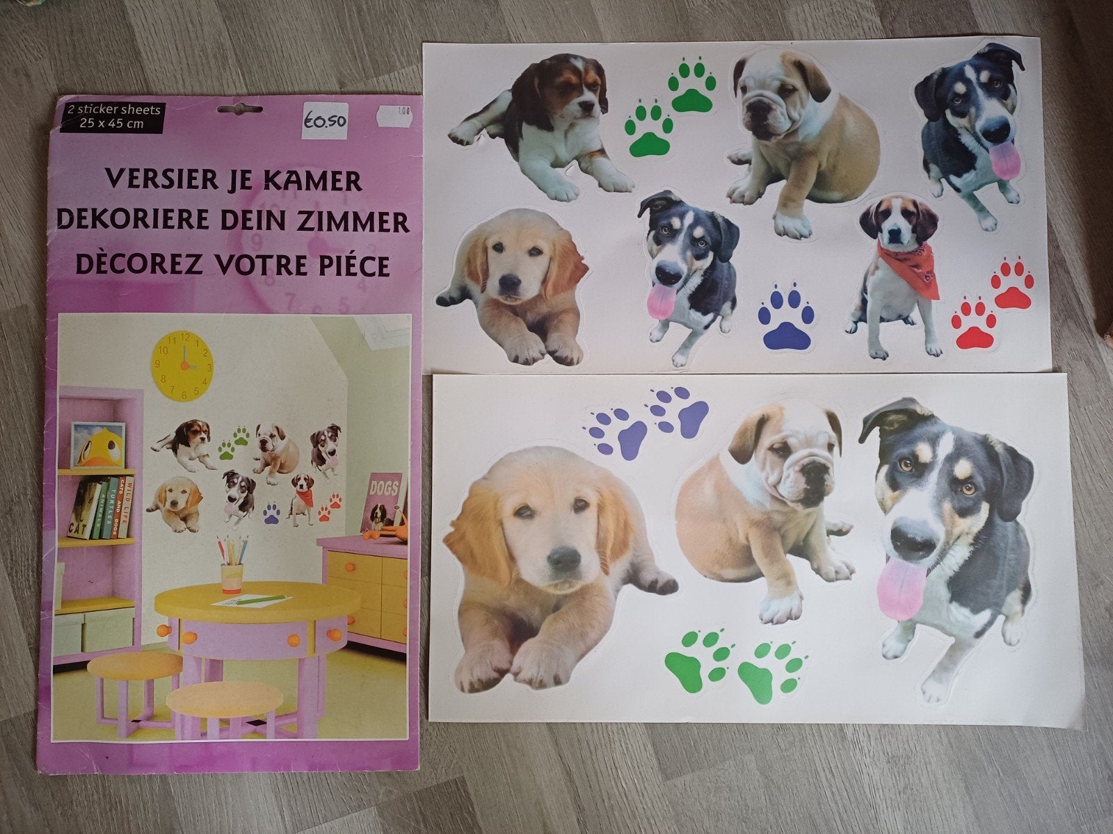 Stickers, Ophalen, Nieuw, Meerdere stickers