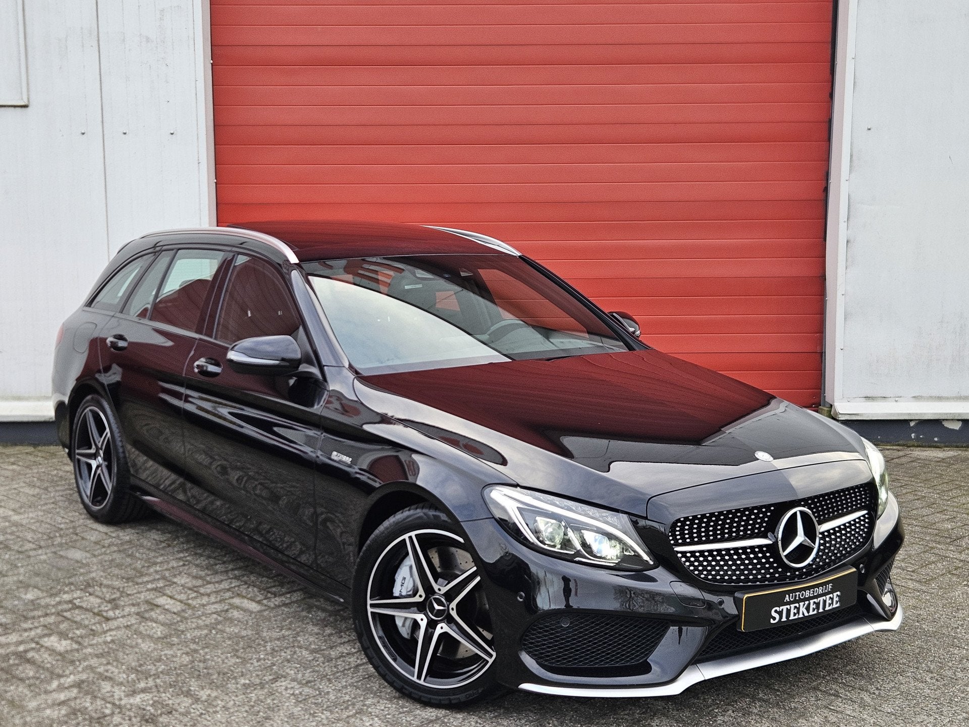 Mercedes-Benz C-Klasse Estate AMG 43 4MATIC | PANO | Head-up, Auto's, 12 maanden, Gebruikt, 368 pk, Leder