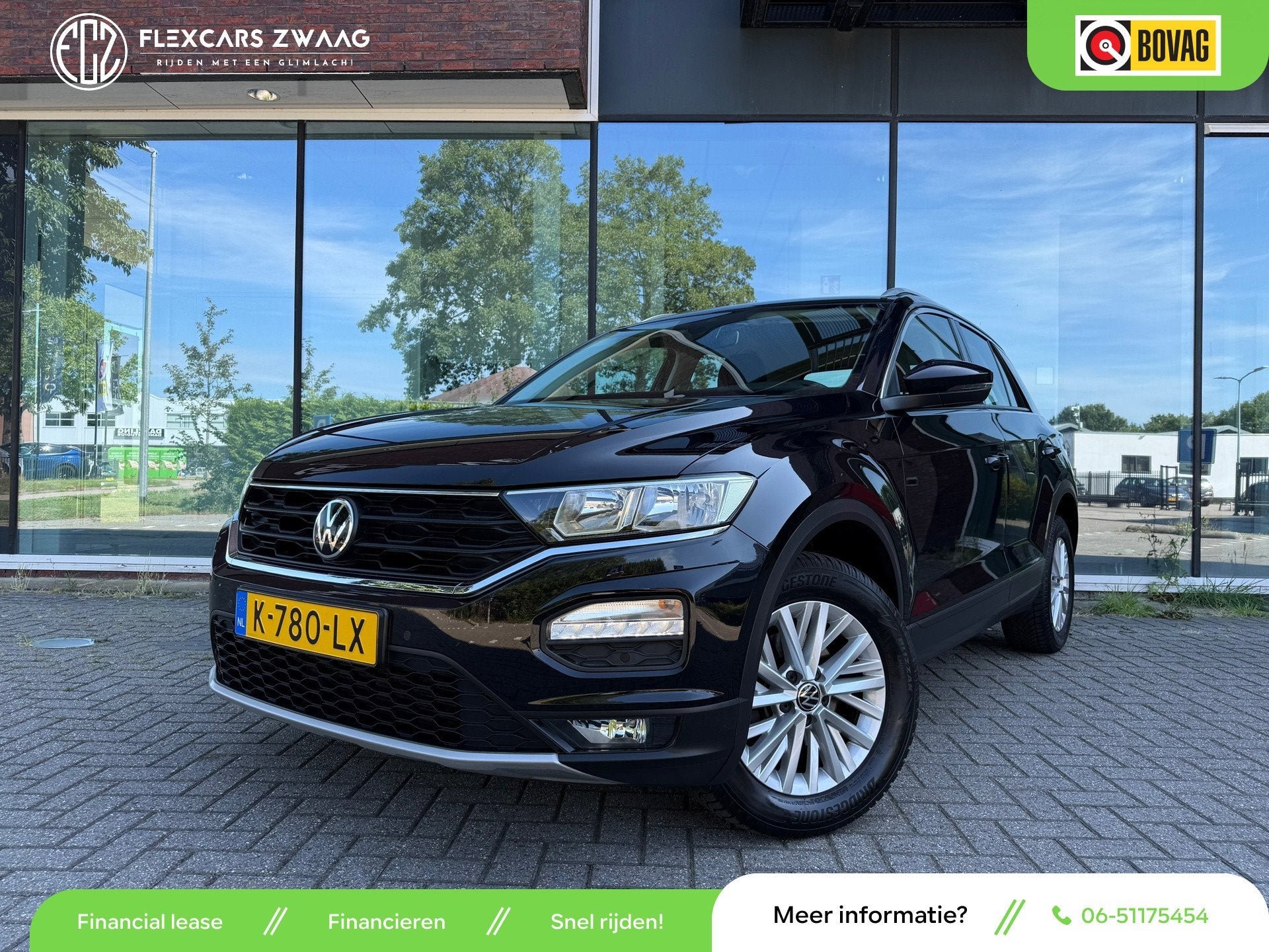Volkswagen T-Roc 1.0 TSI Style Business - Navi - Airco - Par, Voorwielaandrijving, Dealer onderhouden, Stof, Gebruikt