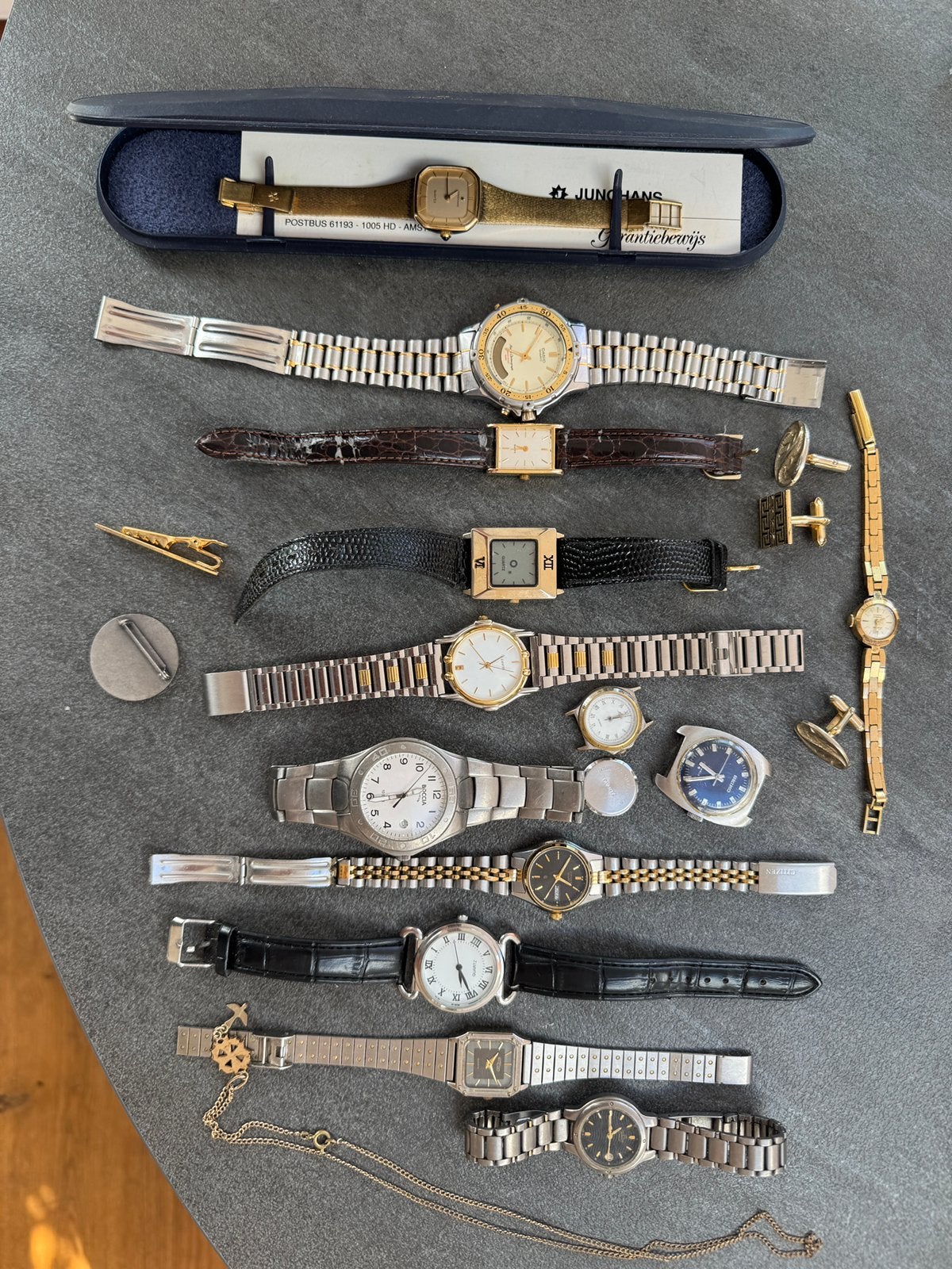 Horloges, Ophalen of Verzenden, Staal, Overige merken, 1960 of later