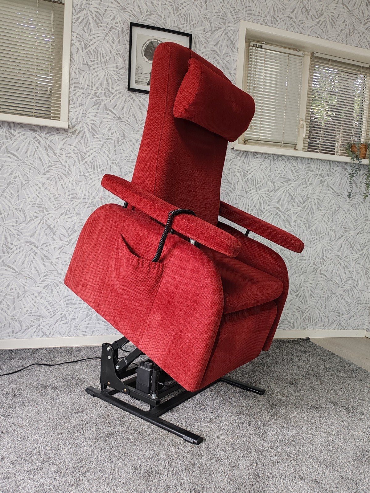Doge sta op stoel relax fauteuil met garantie, Nvr, Ophalen of Verzenden, Zo goed als nieuw, Stof