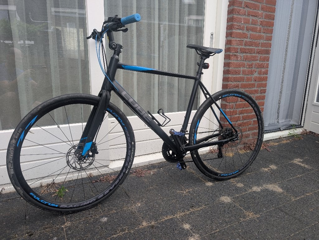 Cube SL Road (Maat 59) – Shimano 105 – Topstaat, Fietsen en Brommers, Gebruikt, Versnellingen, 57 tot 61 cm, Schijfrem