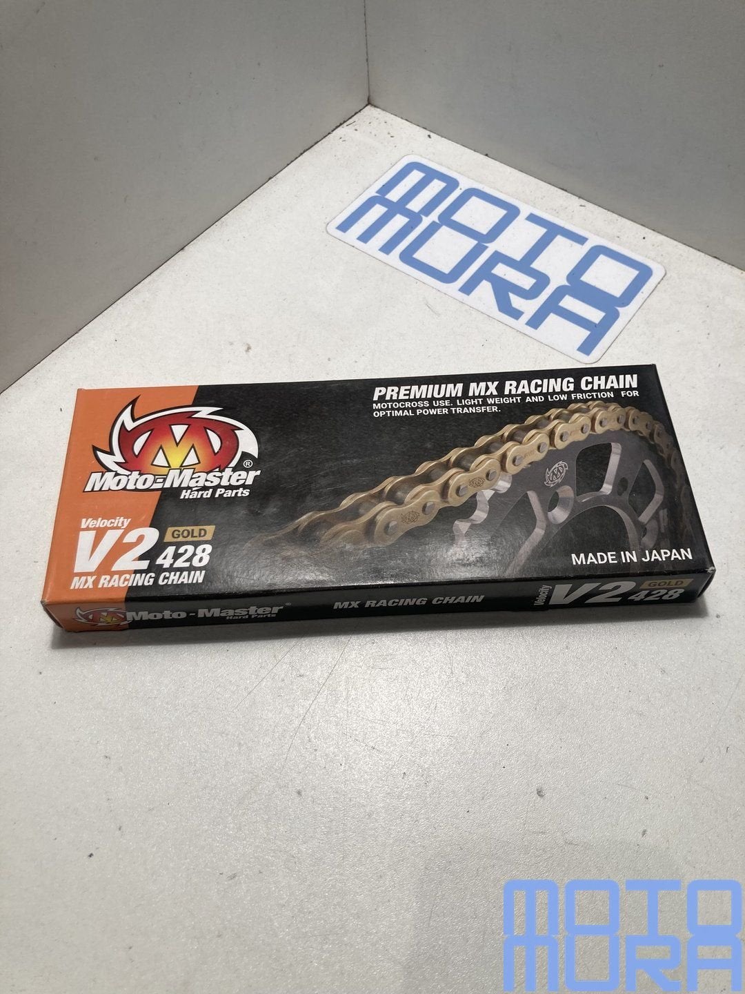 Moto-Master Velocity V2 428 Ketting 130 schakels met klinksc, -, -, Nieuw, Ophalen of Verzenden
