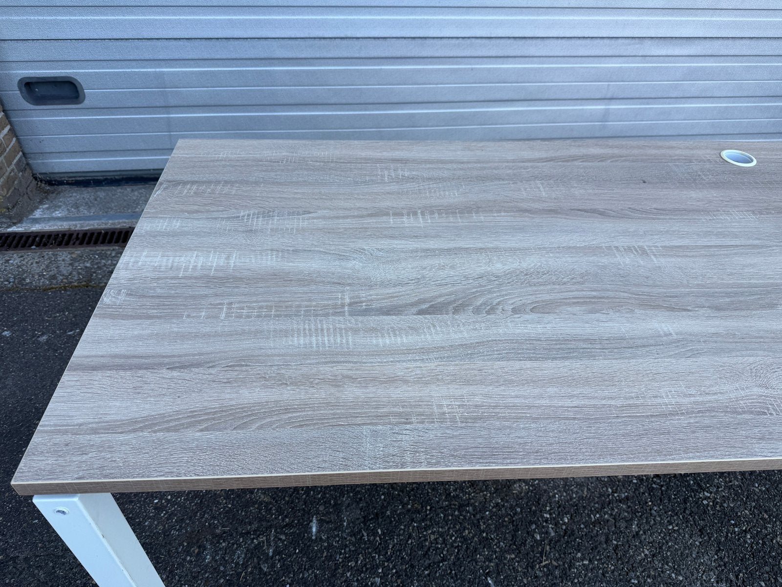 Bureau 160 x 80 cm, slinger verstelling, Ophalen, Overige typen, 160 cm, Gebruikt