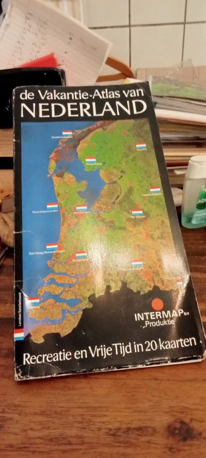 Vakantie-Atlas van Nederland - Recreatie en Vrije Tijd, Boeken, Gelezen, Overige atlassen, Ophalen of Verzenden, INTERMAP bv Produktie