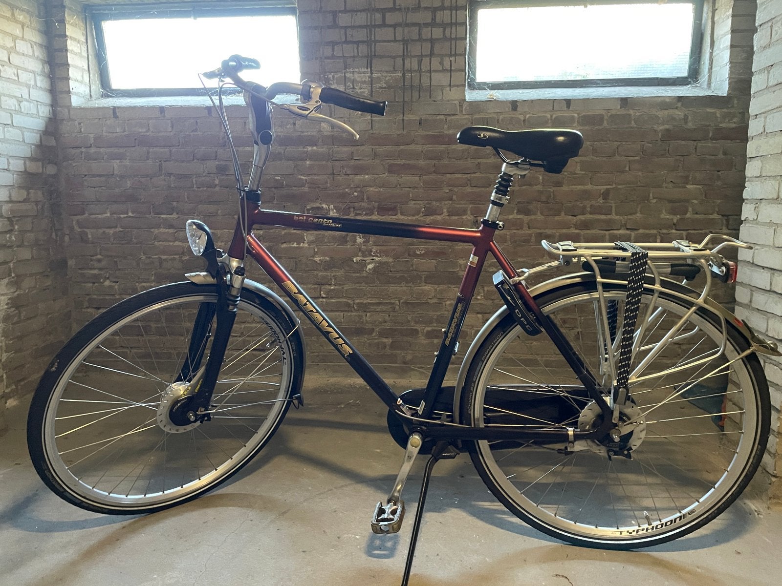 Batavus Bel Canto herenfiets, Fietsen en Brommers, Ophalen, Gebruikt, Versnellingen, Batavus