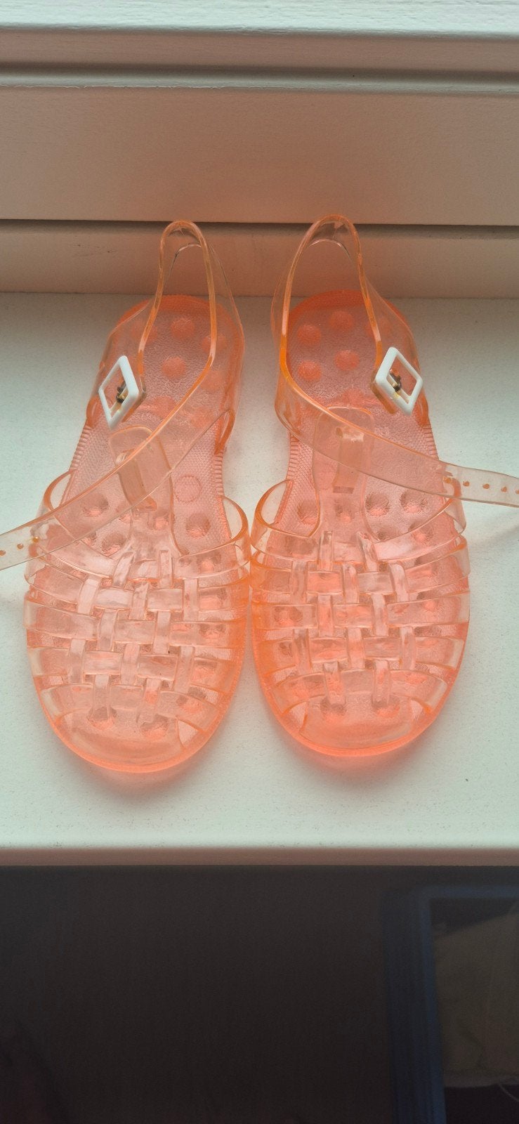 Oranje transparante waterschoenen - maat 31, Kinderen en Baby's, Kinderkleding | Schoenen en Sokken, Jongen of Meisje, Overige typen