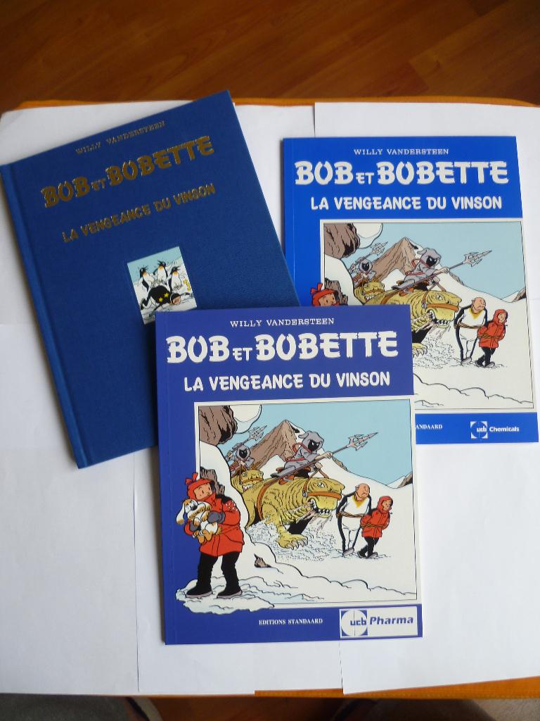 BOB ET BOBETTE LUXE UITGAVE"LA VENGEANCE DU VINSON"UCB 1997, Willy Vandersteen, Nieuw, Ophalen of Verzenden, Meerdere stripboeken