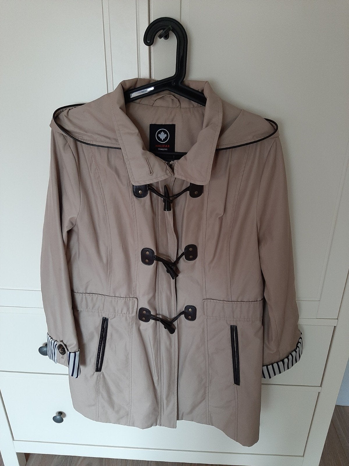 Jas HALIFAX ZGAN!!, Ophalen of Verzenden, Zo goed als nieuw, Maat 38/40 (M), Zwart
