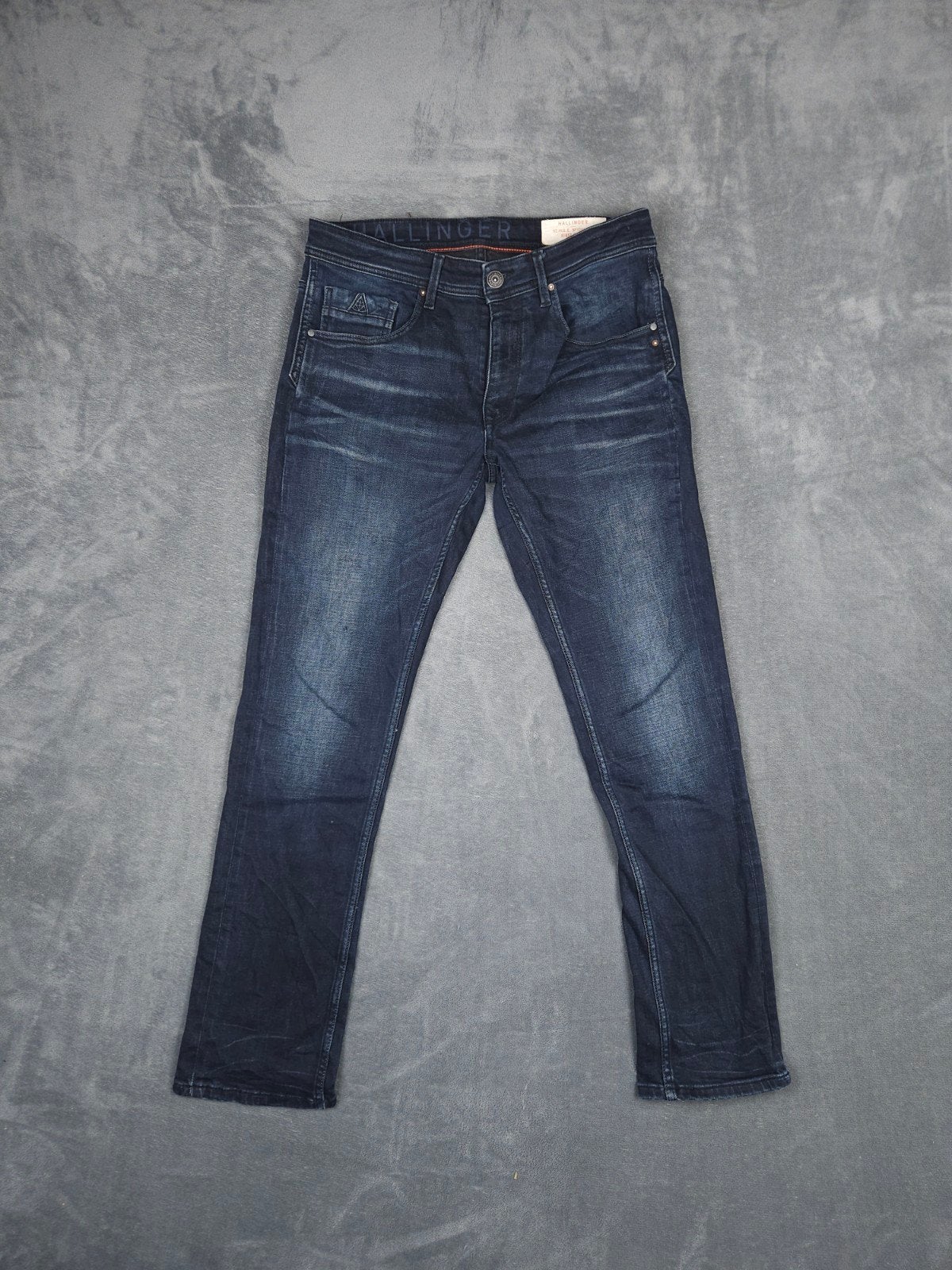 Hallinger Broek Hudson Regular W33 L32 Blauw Jeans, Kleding | Heren, Zo goed als nieuw, ., W33 - W34 (confectie 48/50), .
