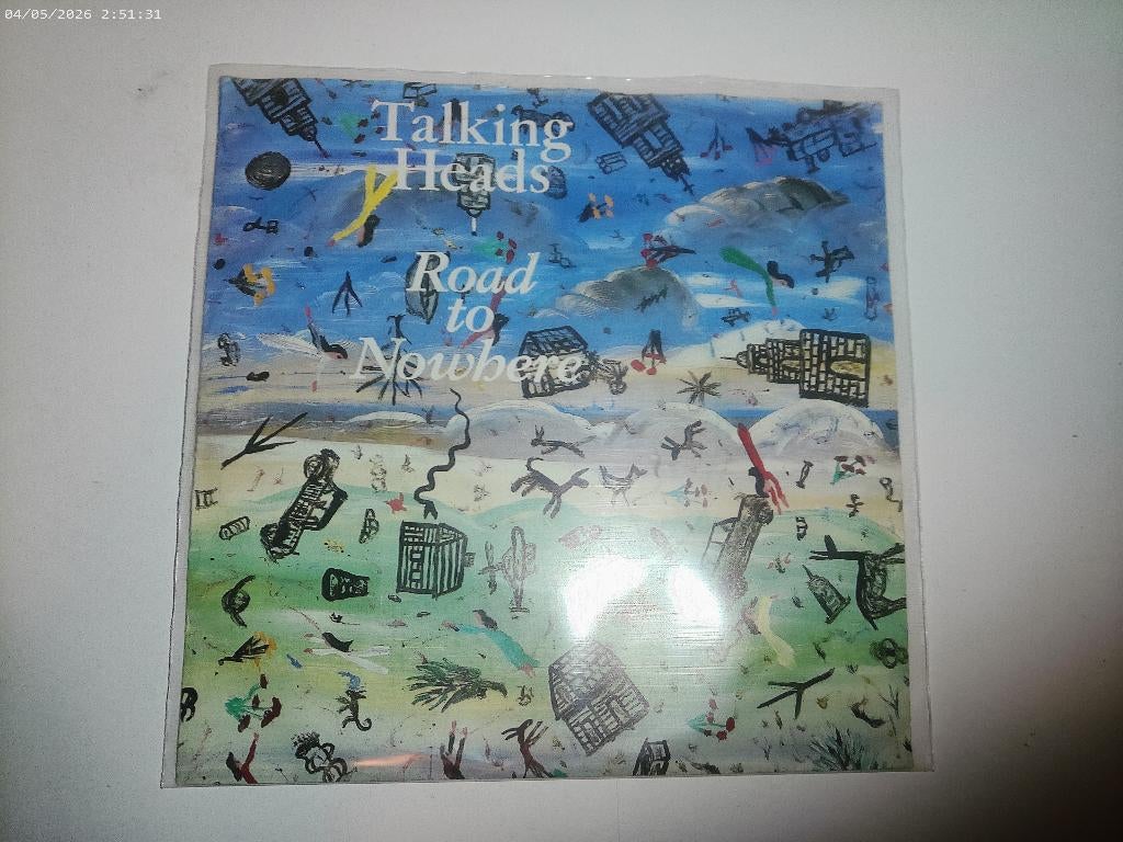 Talking Heads - Road to Nowhere, 7 inch, Zo goed als nieuw, Pop, Fotohoes
