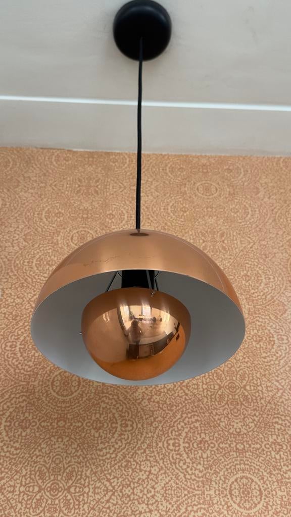 Tradition Flowerpot van VP1 Koper Hanglamp 2x prijs €75 ps, Ophalen, Gebruikt, Metaal, Minder dan 50 cm