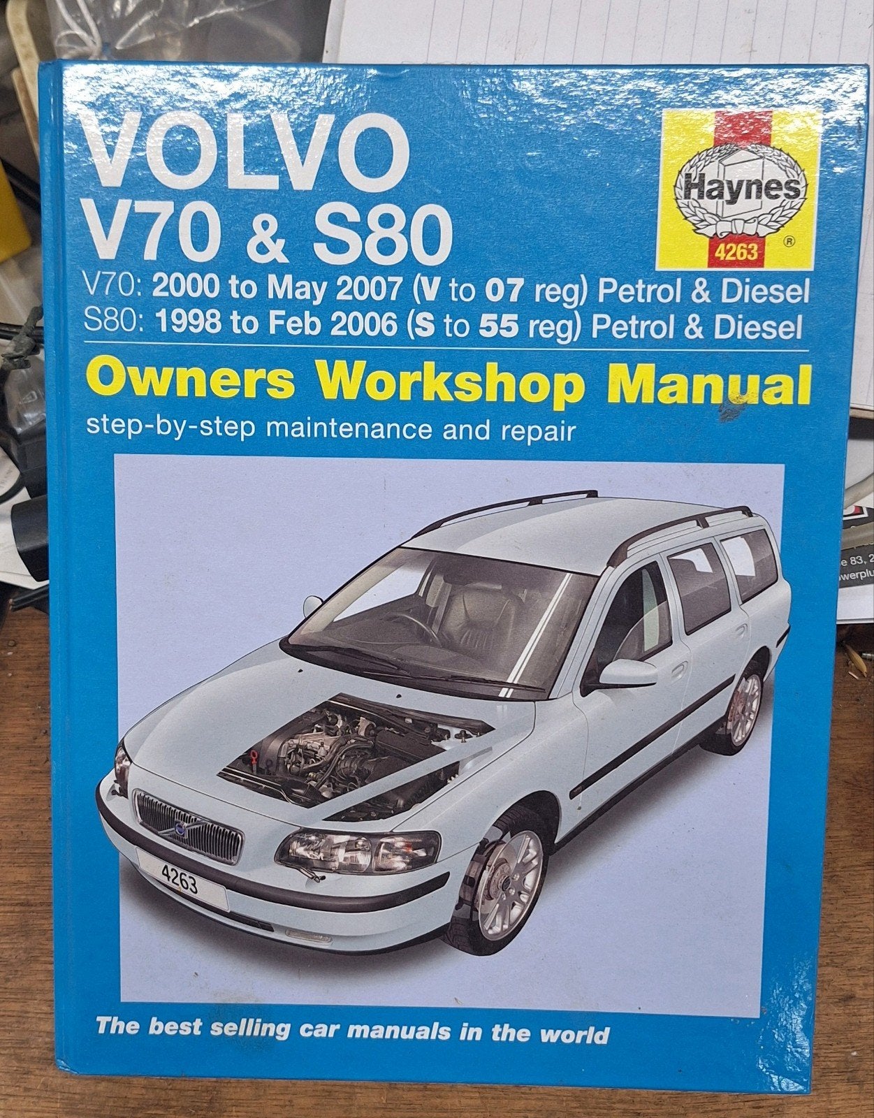 Haynes Werkplaatshandboek Volvo V70 & S80 (2000-2007), Ophalen of Verzenden