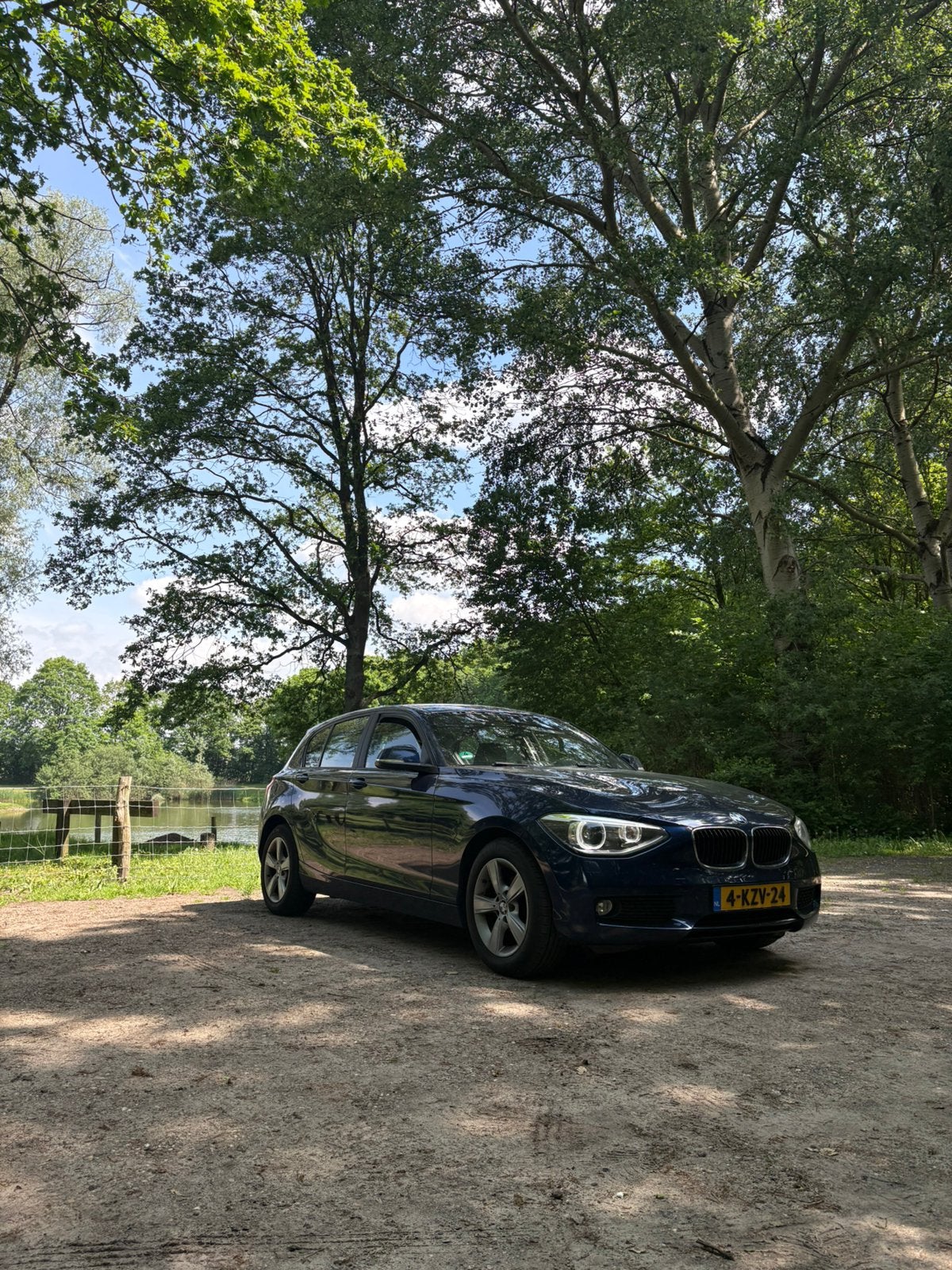 BMW 114 BMW 1-Serie 114i 5D | Cruise | Stoelverwarming |NAP, 1-Serie, Achterwielaandrijving, 4 cilinders, Blauw