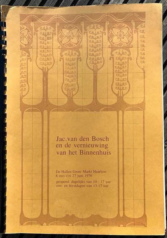 T binnenhuis - jac p van den bosch, Ophalen of Verzenden, Zo goed als nieuw