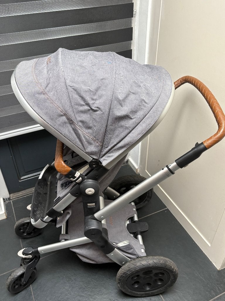 Kinderwagen, Verstelbare duwstang, Zo goed als nieuw, Ophalen, Kinderwagen