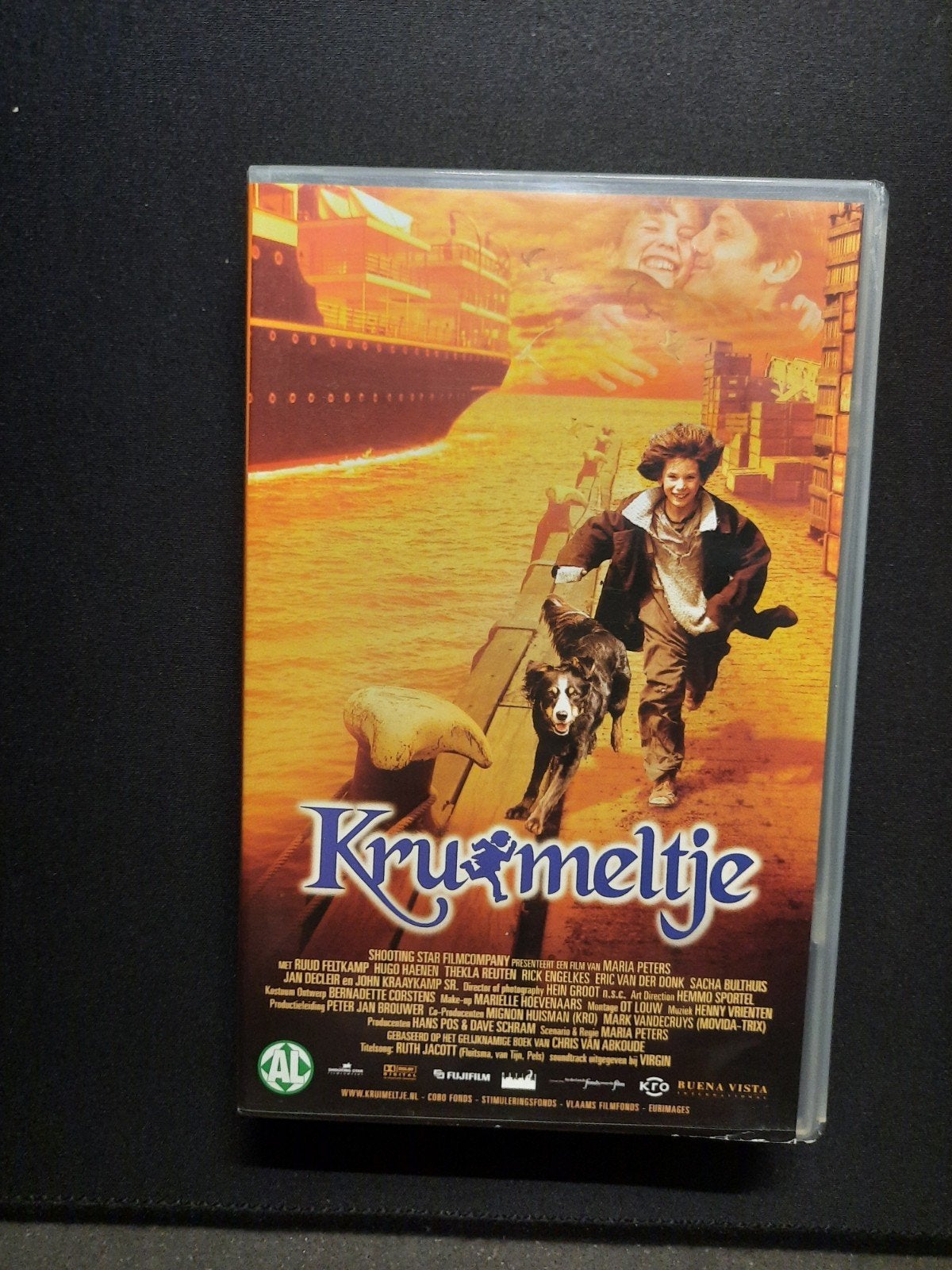 Kruimeltje VHS - Klassieke Nederlandse Familiefilm, Alle leeftijden, Ophalen of Verzenden, Zo goed als nieuw, Nederlandstalig
