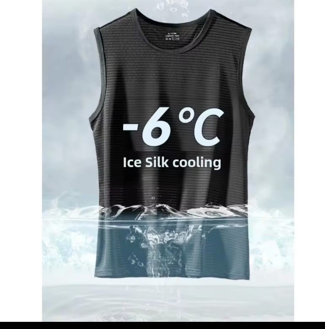 2 NIEUWE HEMPJES SILK COOLING MAAT L/XL NU ALLEBEI 15€ ZIE F, Kleding | Heren, Ophalen of Verzenden, Nieuw