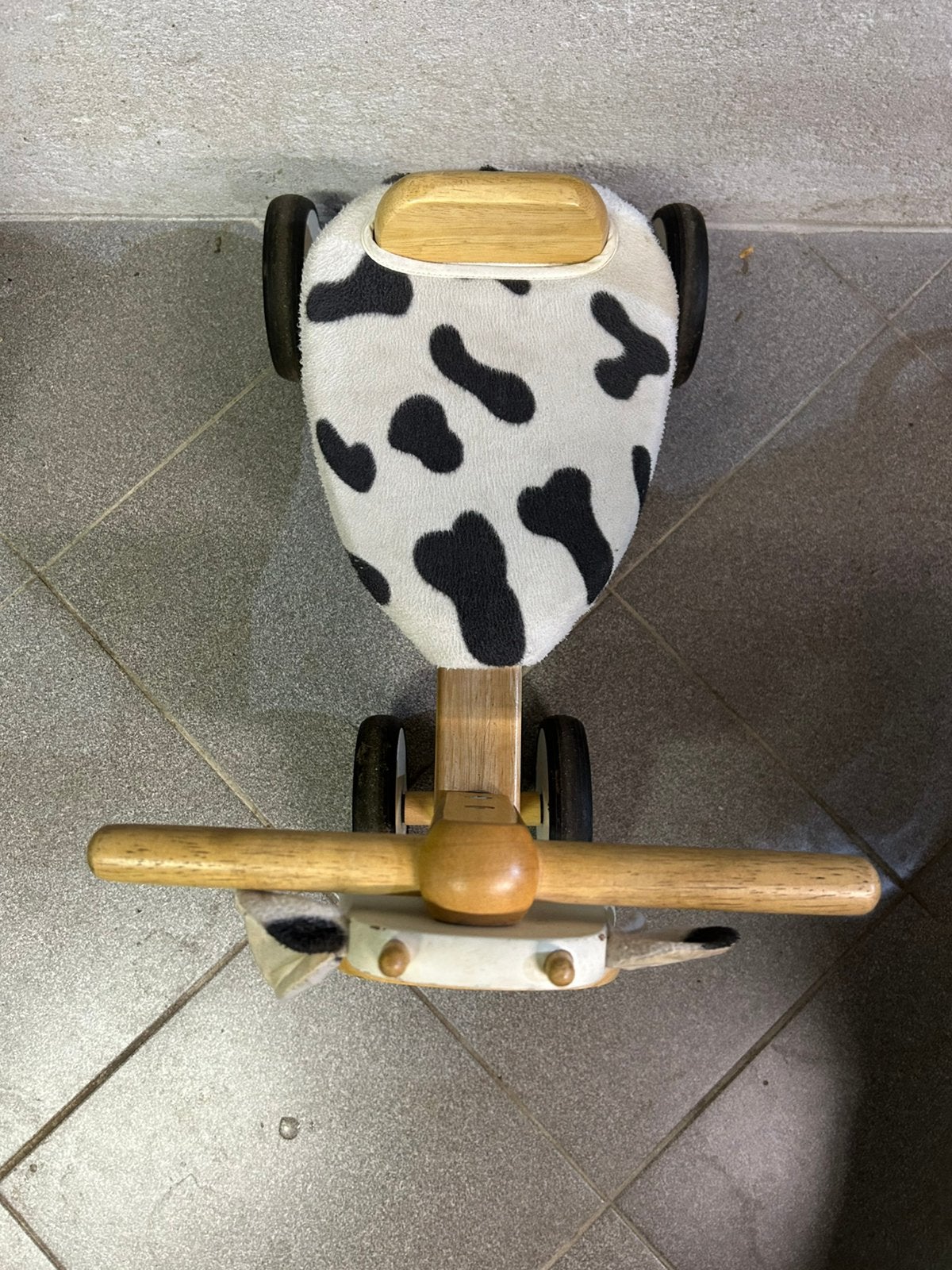 Houten loopfiets koe, Ophalen, Gebruikt, Overige merken