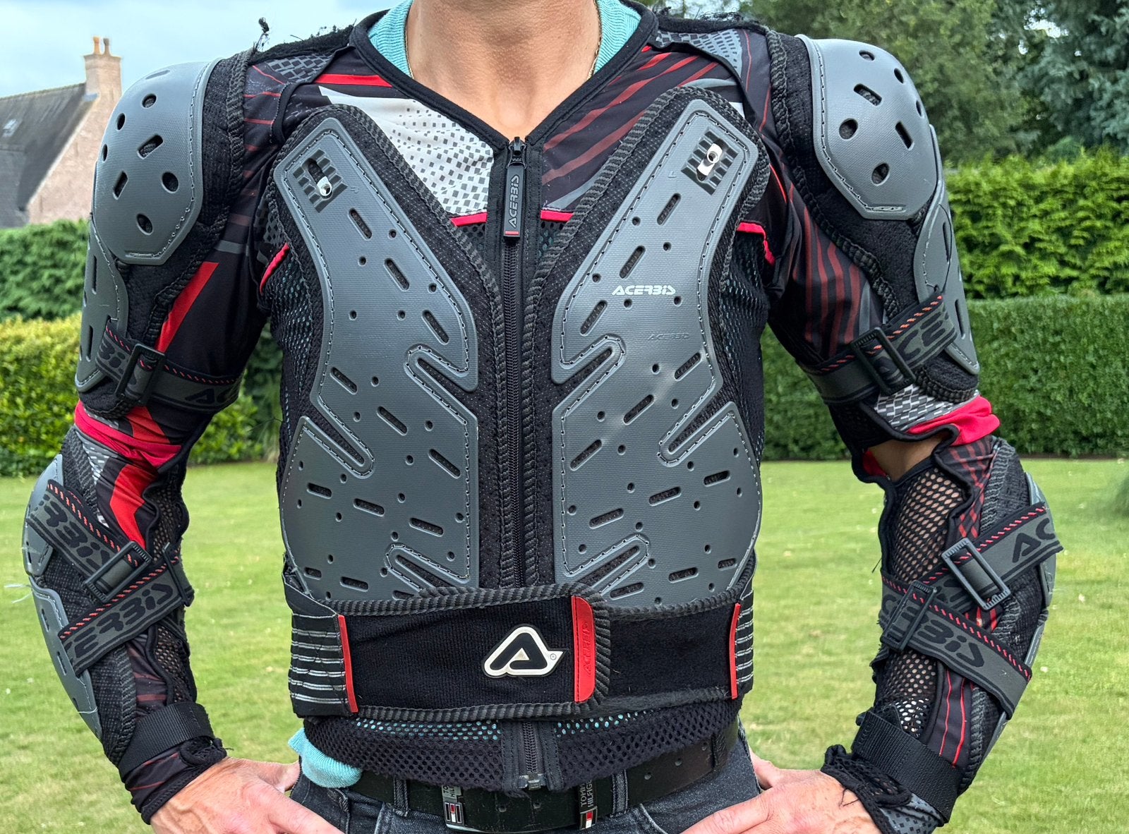 Bodyprotector Acerbis maat S/M volwassen, Ophalen of Verzenden, Tweedehands