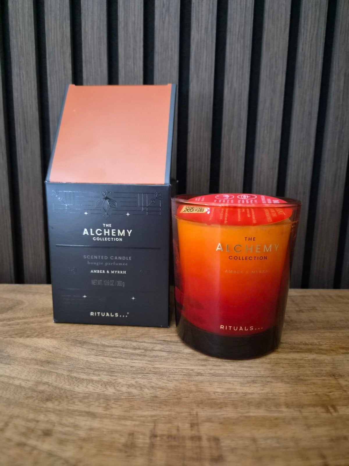 Rituals The Alchemy Collection Amber & Myrrh Geurkaars, Meerkleurig, Ophalen of Verzenden, Rituals, Kaars