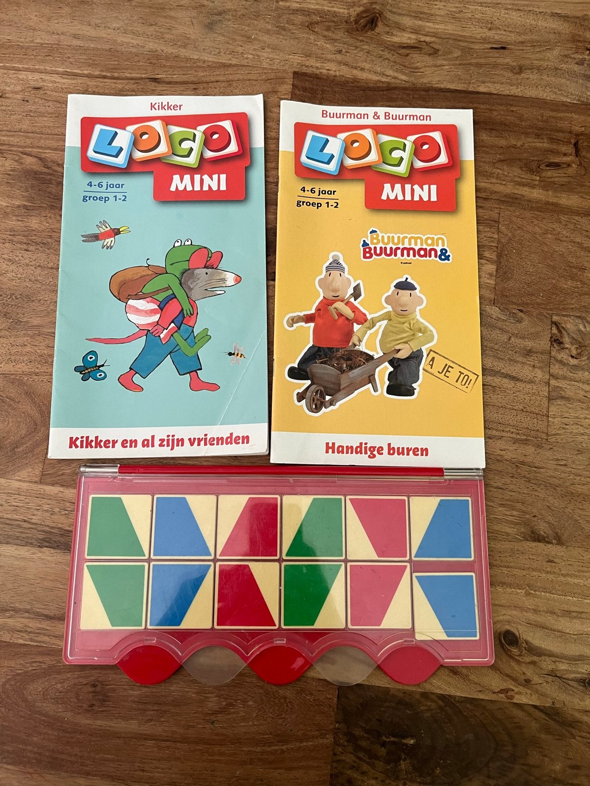 Loco Mini met 2 boekjes: Buurman & Buurman en Kikker, Kinderen en Baby's, Speelgoed | Educatief en Creatief, Ophalen of Verzenden