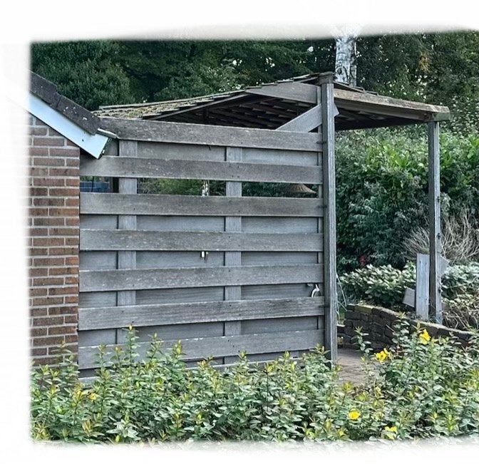 Schutting/afdakje, Tuin en Terras, Ophalen, Gebruikt, Overige typen